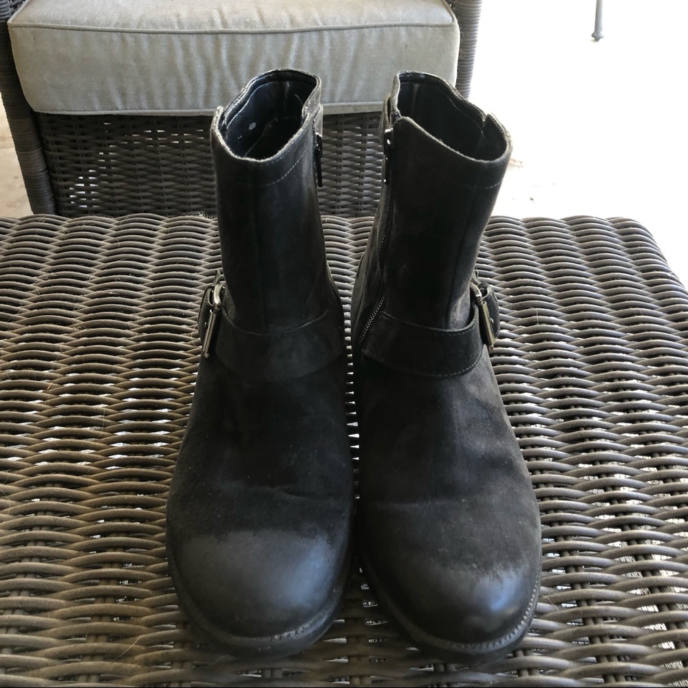 Clarks moto style boots. Size 8.5